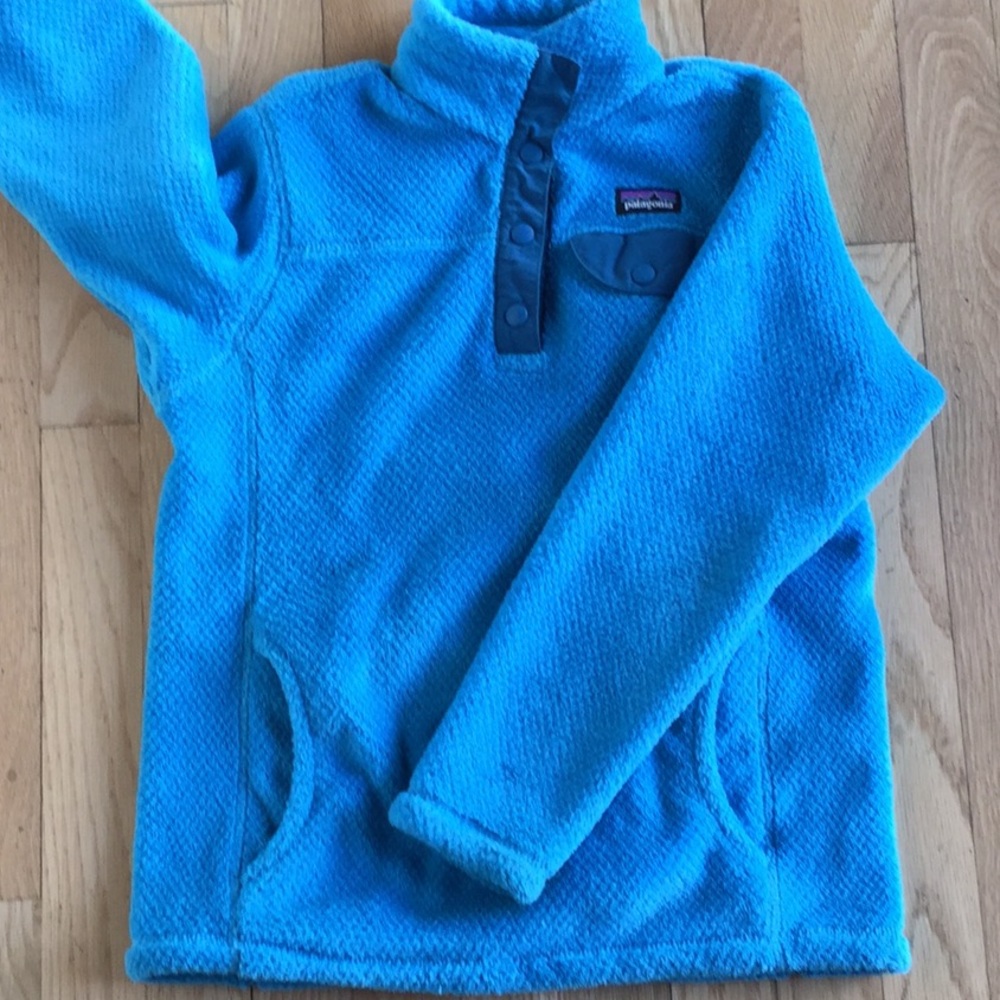 Patagonia, 10 girl’s lw synchilla snapT pullover